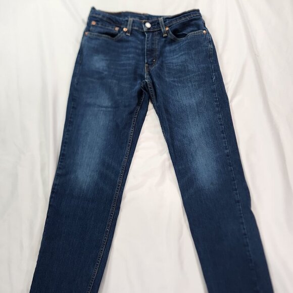 Levi's Jeans 511 31x30  Premium Men's Blue Straight Leg Dark Wash - Picture 1 of 6